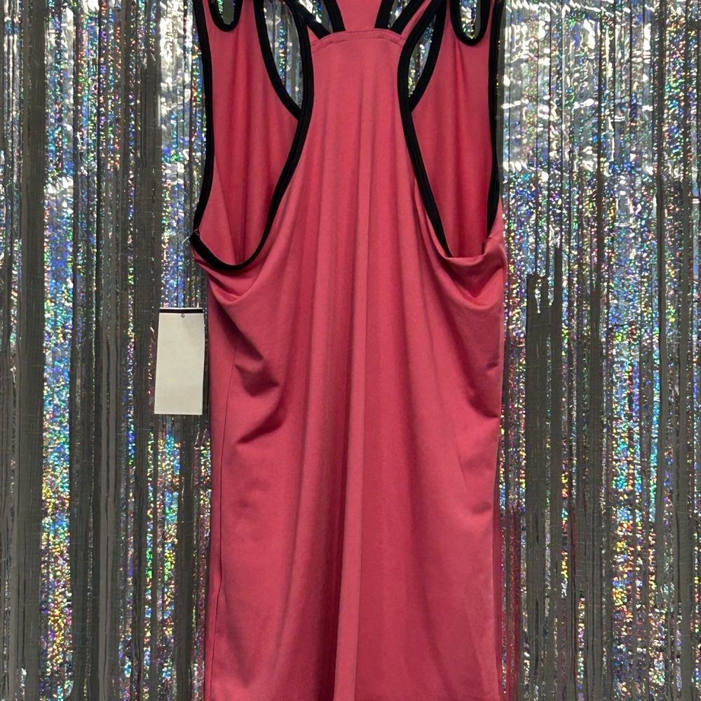 Pink Racerback Tank Top - Picture 2 of 3